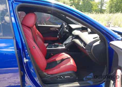 2021 Acura Tlx A-Spec Package из США, поврежденный, VIN 19UUB6F52MA009172